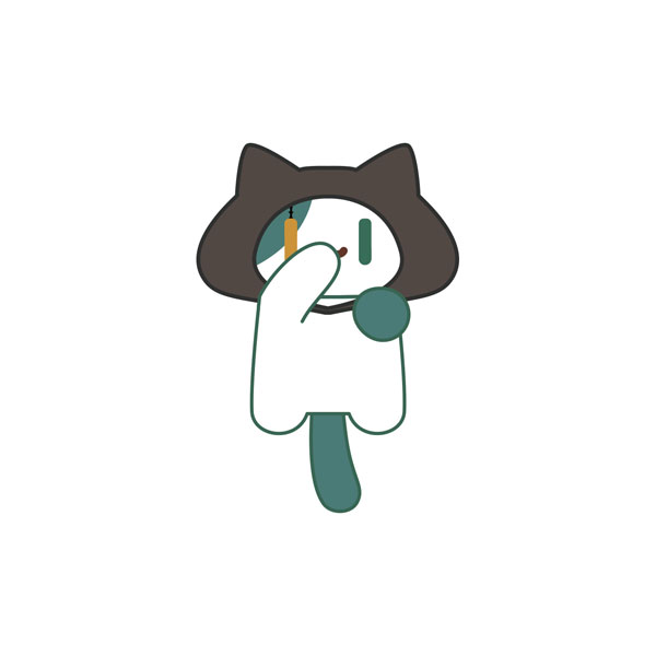 KURO GAMES [Exclusive Sale] Wuthering Waves x YUE XIN MEOW Daily Resonance Themed Plush Keychain Jingran
