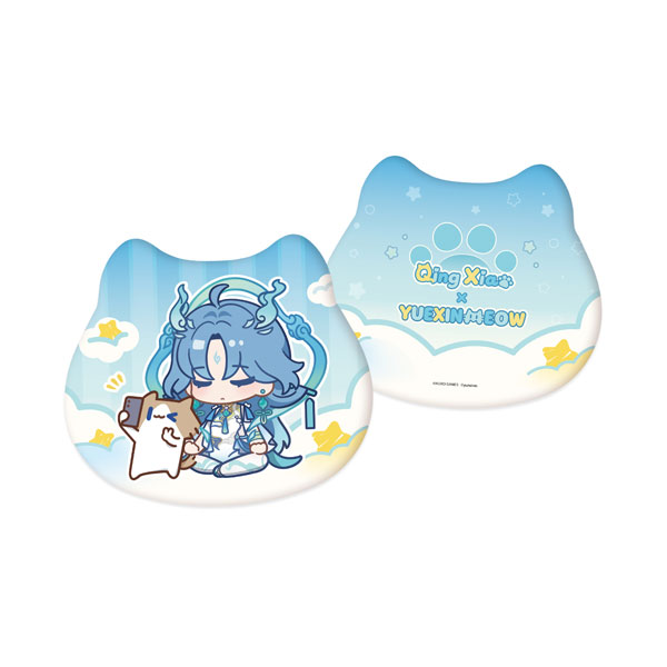 KURO GAMES [Exclusive Sale] Wuthering Waves x YUE XIN MEOW Daily Resonance Themed Plush Pillow Qingxiao x YUE XIN MEOW Bild 1