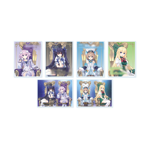 A3 Acrylic Card "Hyperspace Neptunia: Unlimited" 02/ Blind (Set of All 6 Types) (Official Illustration) Complete Set