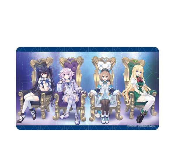 A3 Premium Multipurpose Rubber Mat "Hyperspace Neptunia: Unlimited" 02/ 4 Goddesses New Illustration (Official Illustration) Bild 1