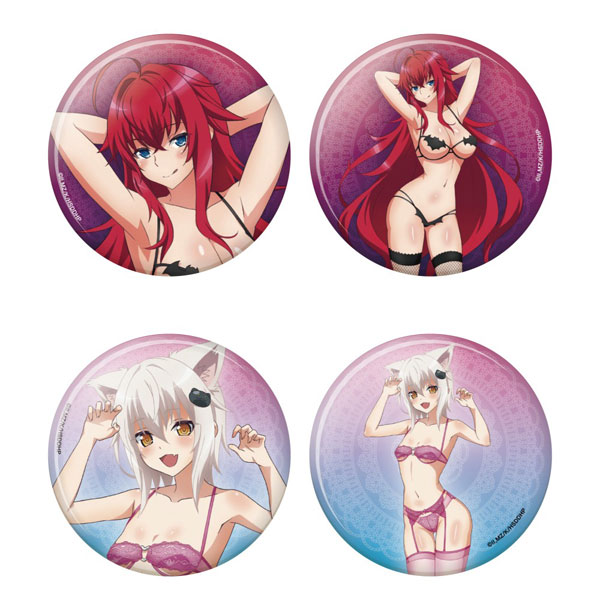 Aniplus High School D x D Trading BIG Tin Badge Complete Set Bild 1