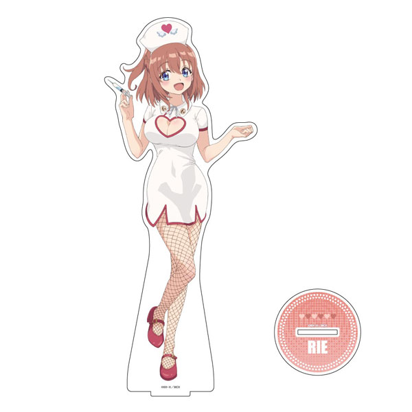 Aniplus Ichijyoma Mankitsu Gurashi! BIG Acrylic Stand Rie Amamiya รูปภาพ 1