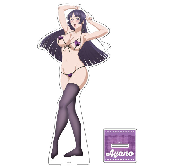Aniplus Ookii Onnanoko wa Suki desuka? BIG Acrylic Stand Ayano Hasegawa Bild 1