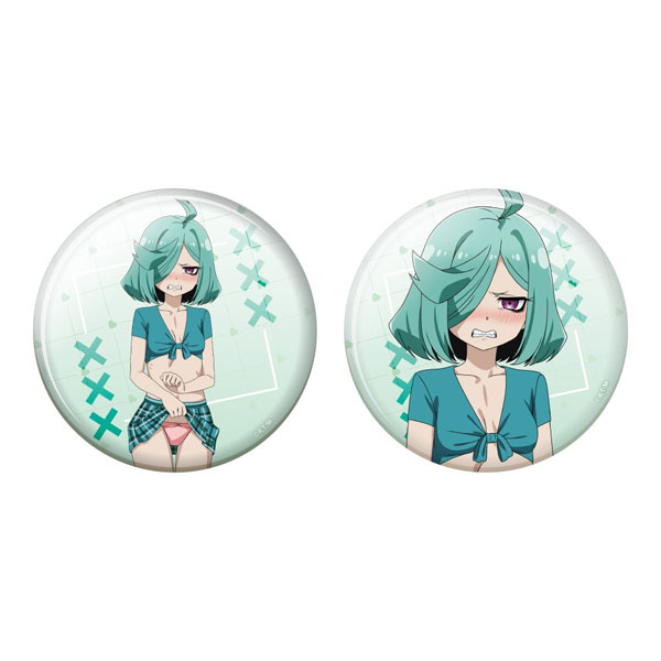Aniplus Gushing over Magical Girls 75mm Tin Badge 2pcs. Set Nemo Anemo (IyaPan ver)