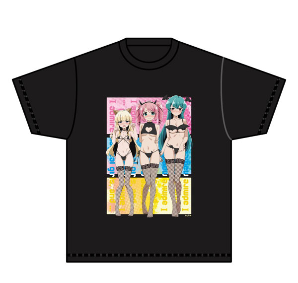 Aniplus Gushing over Magical Girls T-shirt L Tres Magia (Succubus ver) รูปภาพ 1