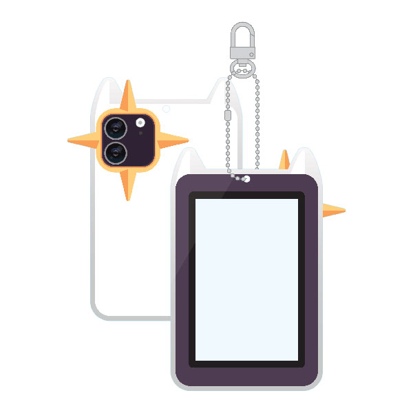 DOBUDDY DJMAX Acrylic Photo Card Case Keychain Clear 圖片 1