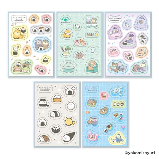 Ensky Nandemo Ikimono Puffy Sticker Pack 20Pack BOX