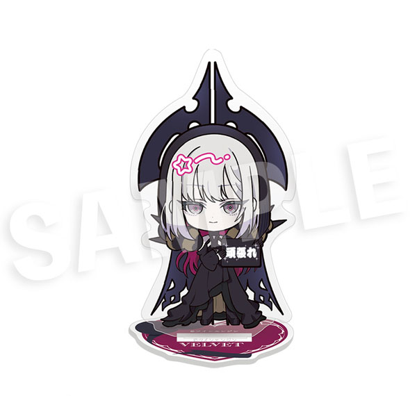 DMM.com "THE RIBBON HERO" Furefriends Acrylic Stand Velvet gambar 1