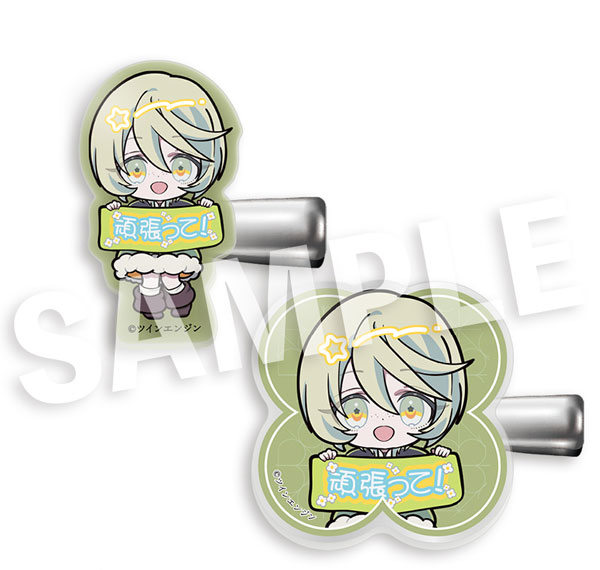 DMM.com "THE RIBBON HERO" Furefriends Hair Clip Pine