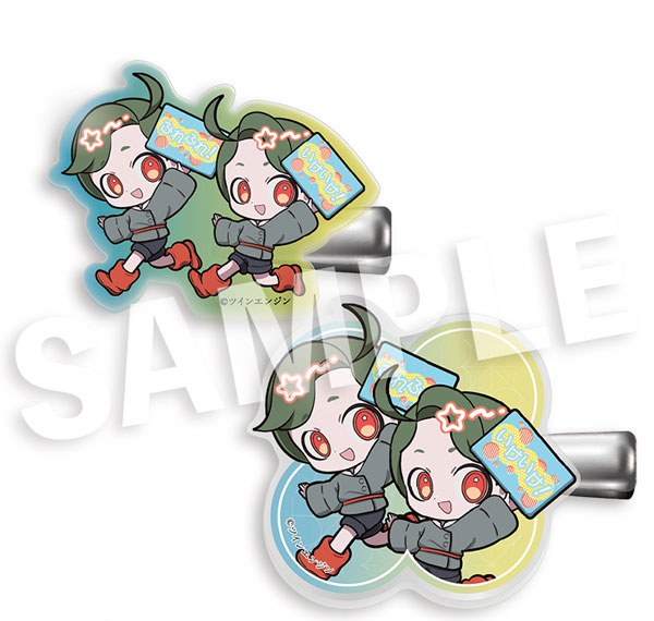 DMM.com "THE RIBBON HERO" Furefriends Hair Clip Chick & Tack