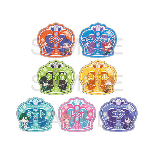 ALGERNON PRODUCT King of Prism Charappin Trading Name Badge vol.1 7Pack BOX