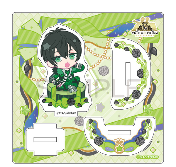 ALGERNON PRODUCT King of Prism Charappin YuraYura Acrylic Stand Taiga Kougami รูปภาพ 1