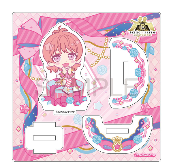 ALGERNON PRODUCT King of Prism Charappin YuraYura Acrylic Stand Leo Saionji