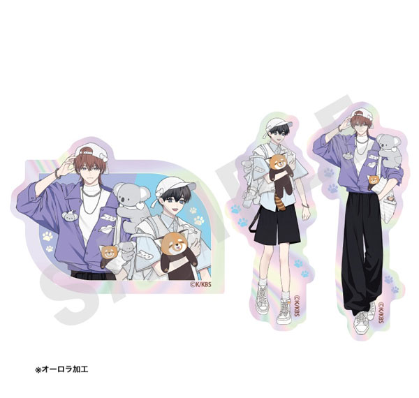coly Kobunsha BL Work -Zoo Date Version- Sticker Set ("Hitoku no Omega wa Unmei wo Korosu") รูปภาพ 1