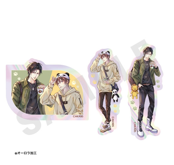 coly Kobunsha BL Work -Zoo Date Version- Sticker Set ("Kiminara Kiminara") Bild 1