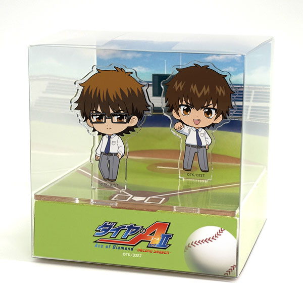 ATFES TV Anime "Ace of Diamond act II -Second Season-" CUBE VIEW Eijun Sawamura & Kazuya Miyuki Bild 1
