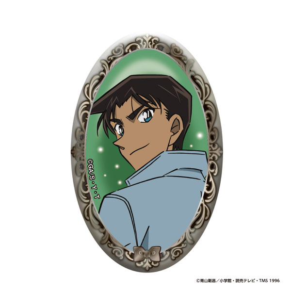 Eyeup Detective Conan Oval Tin Badge vol.2 (Heiji Hattori) image 1