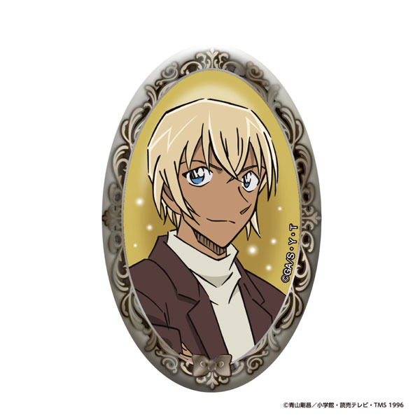 Eyeup Detective Conan Oval Tin Badge vol.2 (Toru Amuro) image 1