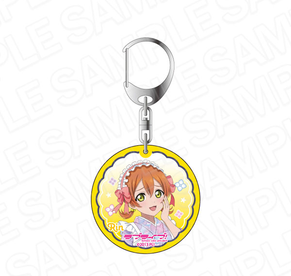 Contents Seed Love Live! Glitter Acrylic Keychain Rin Hoshizora Japanese Cafe ver. Bild 1