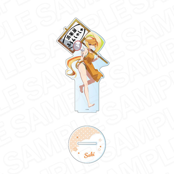 Contents Seed Movie "Zombie Land Saga Yumeginga Paradise" Deka Acrylic Stand Saki Nikaidou Summer Beach Hut ver. Bild 1