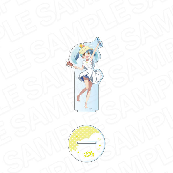 Contents Seed Movie "Zombie Land Saga Yumeginga Paradise" Deka Acrylic Stand Lily Hoshikawa Summer Beach Hut ver.
