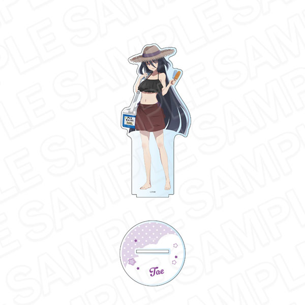 Contents Seed Movie "Zombie Land Saga Yumeginga Paradise" Deka Acrylic Stand Tae Yamada Summer Beach Hut ver.