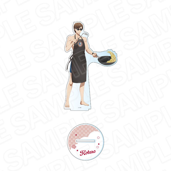 Contents Seed Movie "Zombie Land Saga Yumeginga Paradise" Deka Acrylic Stand Koutarou Tatsumi Summer Beach Hut ver. imagen 1