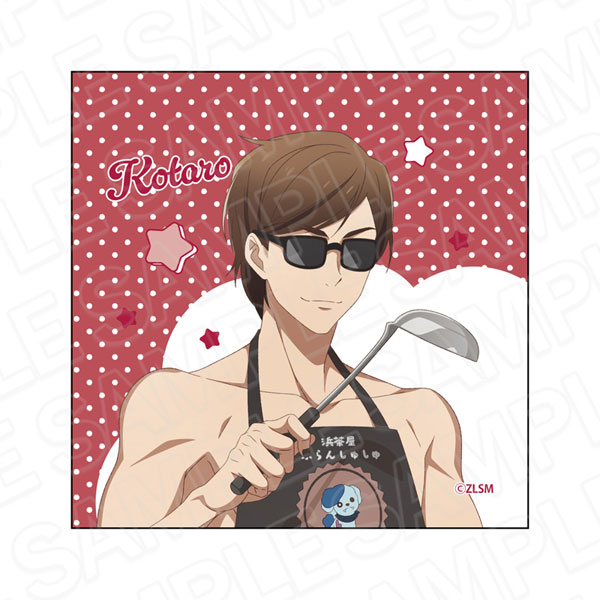 Contents Seed Movie "Zombie Land Saga Yumeginga Paradise" Microfiber Cloth Koutarou Tatsumi Summer Beach Hut ver.