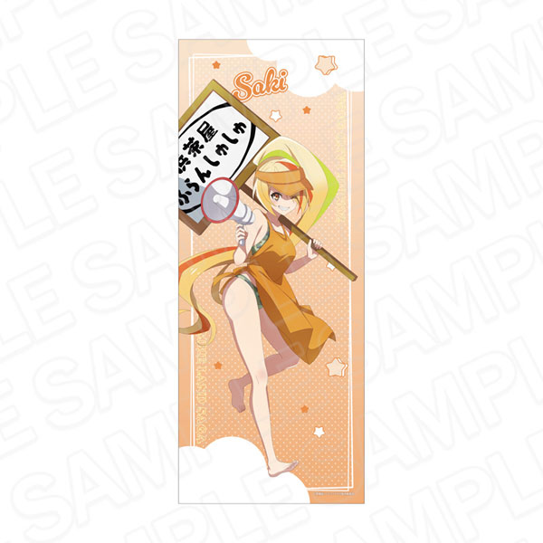 Contents Seed Movie "Zombie Land Saga Yumeginga Paradise" Face Towel Saki Nikaidou Summer Beach Hut ver.