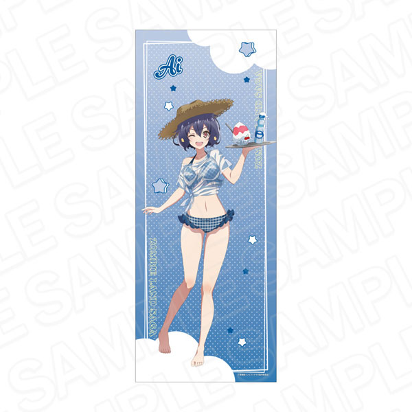 Contents Seed Movie "Zombie Land Saga Yumeginga Paradise" Face Towel Ai Mizuno Summer Beach Hut ver.