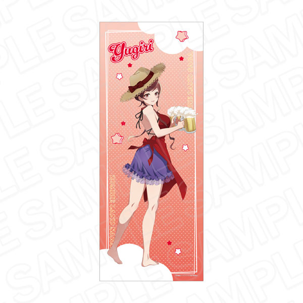 Contents Seed Movie "Zombie Land Saga Yumeginga Paradise" Face Towel Yuugiri Summer Beach Hut ver.