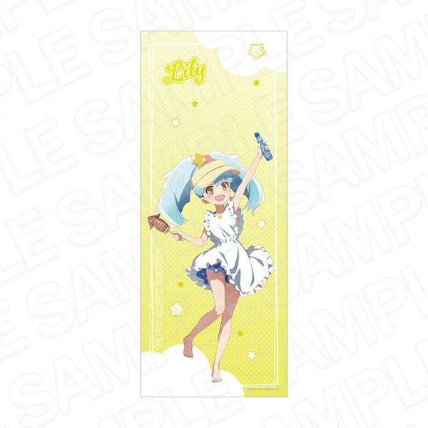 Contents Seed Movie "Zombie Land Saga Yumeginga Paradise" Face Towel Lily Hoshikawa Summer Beach Hut ver.
