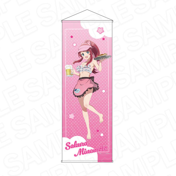Contents Seed Movie "Zombie Land Saga Yumeginga Paradise" Jumbo Wall Scroll Sakura Minamoto Summer Beach Hut ver.