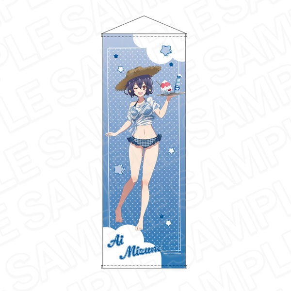 Contents Seed Movie "Zombie Land Saga Yumeginga Paradise" Jumbo Wall Scroll Ai Mizuno Summer Beach Hut ver.