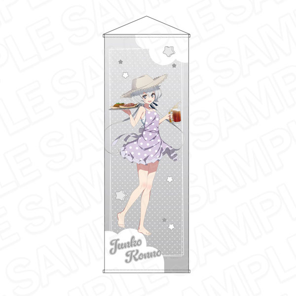 Contents Seed Movie "Zombie Land Saga Yumeginga Paradise" Jumbo Wall Scroll Junko Konno Summer Beach Hut ver.