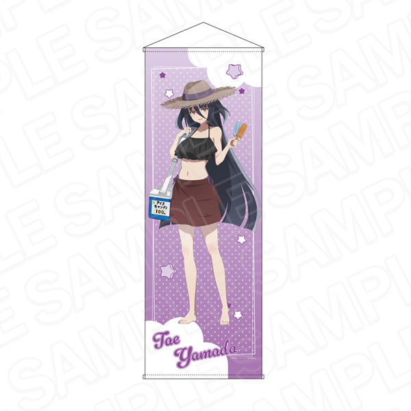 Contents Seed Movie "Zombie Land Saga Yumeginga Paradise" Jumbo Wall Scroll Tae Yamada Summer Beach Hut ver. รูปภาพ 1