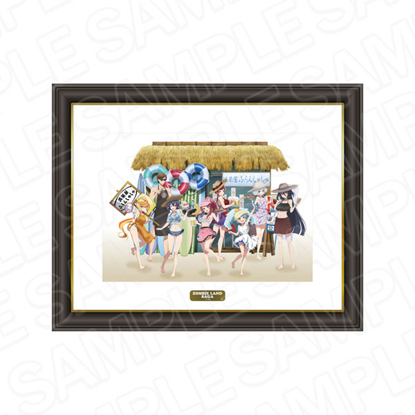 Contents Seed Movie "Zombie Land Saga Yumeginga Paradise" Memorial Art Summer Beach Hut ver.