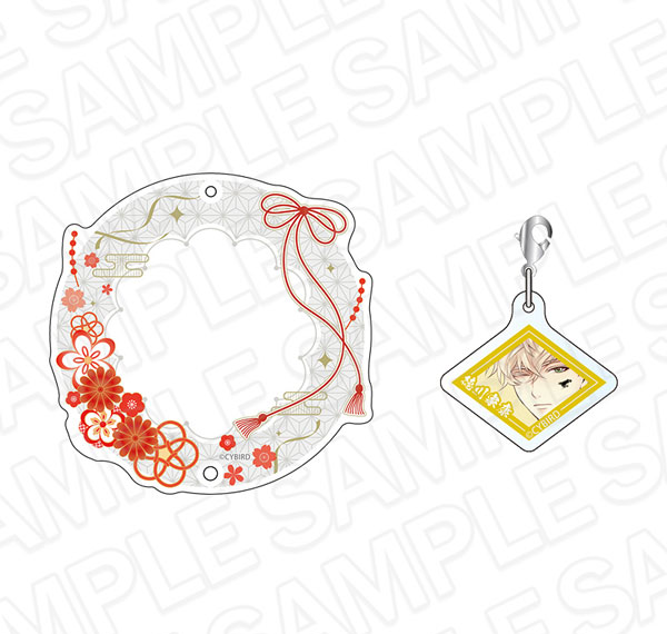 Contents Seed Ikemen Sengoku: Toki wo Kakeru Koi -Eien- Tin Badge Holder w/Acrylic Charm Ieyasu Tokugawa 11th Anniversary ver. รูปภาพ 1