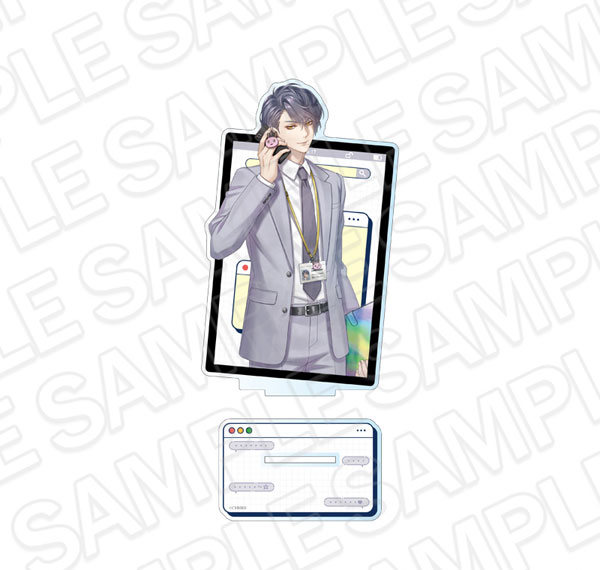 Contents Seed Ikemen Prince Bijo to Yajuu no Saigo no Koi Deka Acrylic Stand Clavis Lelouch 6th Anniversary ver. Bild 1