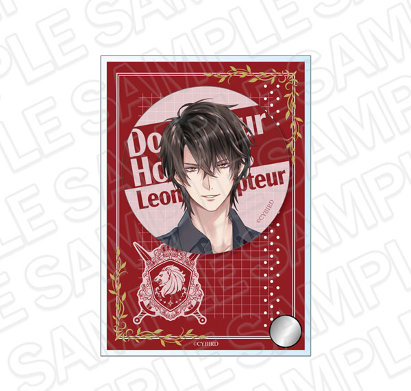 Contents Seed Ikemen Prince Bijo to Yajuu no Saigo no Koi Tin Badge Stand Set Leon Dompteur 6th Anniversary ver. รูปภาพ 1