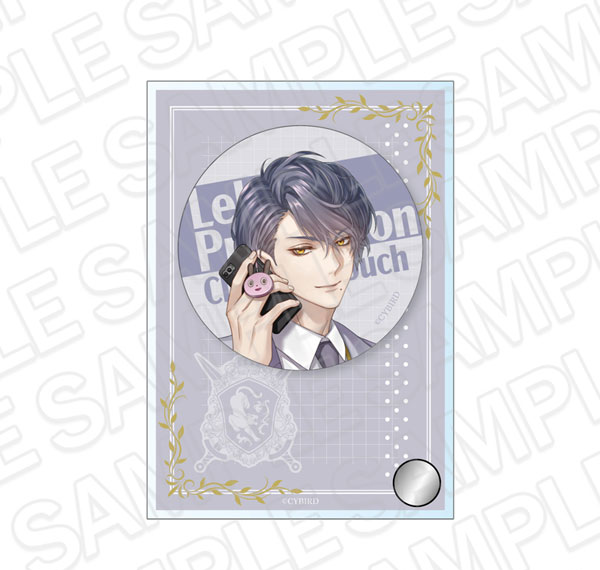 Contents Seed Ikemen Prince Bijo to Yajuu no Saigo no Koi Tin Badge Stand Set Clavis Lelouch 6th Anniversary ver. Bild 1