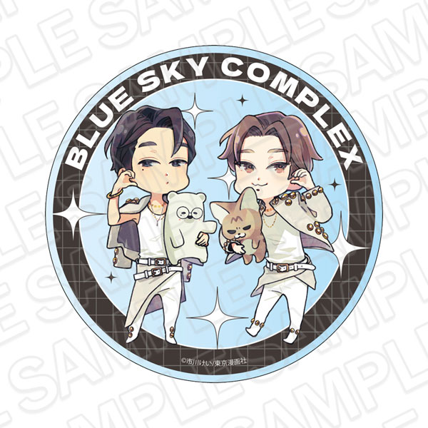 Contents Seed Blue Sky Complex Acrylic Coaster Chibi