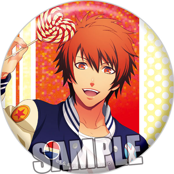 Broccoli Uta no Prince-sama BIG Hologram Tin Badge Love Pop Candy Ver. "Otoya Ittoki"