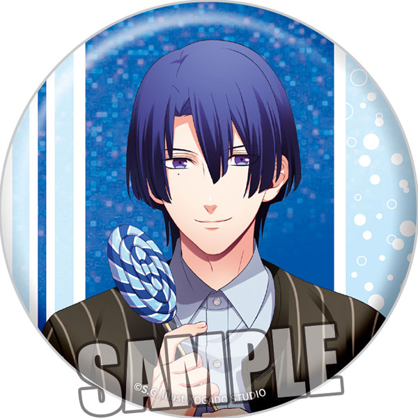 Broccoli Uta no Prince-sama BIG Hologram Tin Badge Love Pop Candy Ver. "Masato Hijirikawa"
