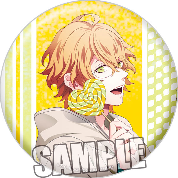 Broccoli Uta no Prince-sama BIG Hologram Tin Badge Love Pop Candy Ver. "Natsuki Shinomiya" gambar 1