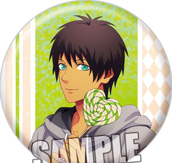Broccoli Uta no Prince-sama BIG Hologram Tin Badge Love Pop Candy Ver. "Cecil Aijima"