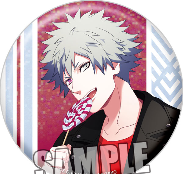 Broccoli Uta no Prince-sama BIG Hologram Tin Badge Love Pop Candy Ver. "Ranmaru Kurosaki" 画像 1