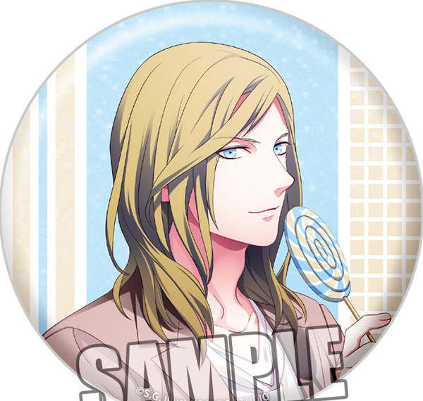 Broccoli Uta no Prince-sama BIG Hologram Tin Badge Love Pop Candy Ver. "Camus" รูปภาพ 1