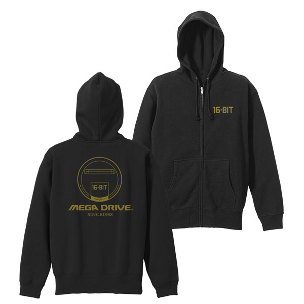 COSPA Megadrive 16BIT Zip Hoodie /BLACK-M