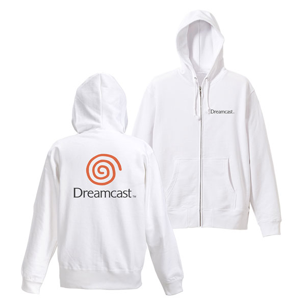 COSPA Dreamcast Zip Hoodie Ver.3.0/WHITE-M